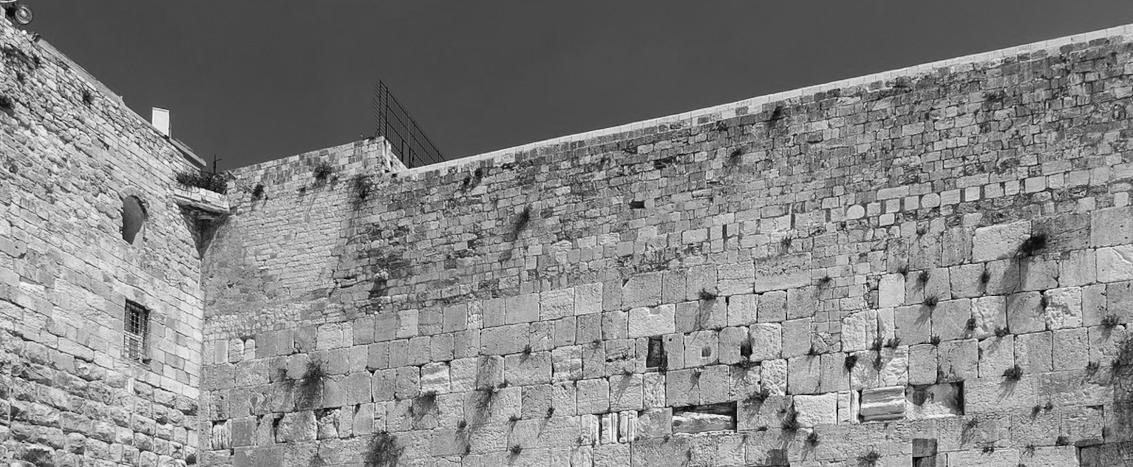 Part of the Western Wall. Photo by Ralf Roletschek via Wikimedia